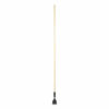 Snap-On Hardwood Dust Mop Handle, 1.5" dia x 60", Natural - Image 3