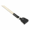 Snap-On Hardwood Dust Mop Handle, 1.5" dia x 60", Natural - Image 4