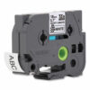 TZ Security Tape Cartridge for P-Touch Labelers, 0.7" x 26.2 ft, Black on White - Image 5