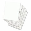 Preprinted Legal Exhibit Side Tab Index Dividers, Avery Style, 25-Tab, 226 to 250, 11 x 8.5, White, 1 Set, (1339) - Image 6