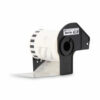 Continuous Film Label Tape, 2.4" x 50 ft Roll, Clear - Image 4
