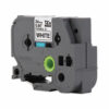 TZe Flexible Tape Cartridge for P-Touch Labelers, 0.94" x 26.2 ft, Black on White - Image 5