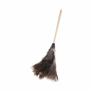 Professional Ostrich Feather Duster, 13" Wood Handle
