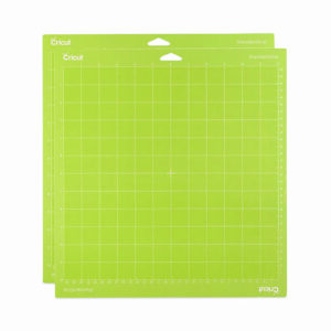StandardGrip Machine Mat, 12 x 12, Green, 2/Pack