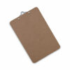 Hardboard Clipboard, 0.75" Clip Capacity, Holds 5 x 8 Sheets, Brown, 3/Pack - Image 7