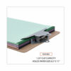 Hardboard Clipboard, 1.25" Clip Capacity, Holds 8.5 x 11 Sheets, Brown, 3/Pack - Image 4