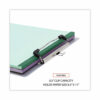 Aluminum Clipboard with Low Profile Clip, 0.5" Clip Capacity, Holds 8.5 x 11 Sheets, Aluminum - Image 3