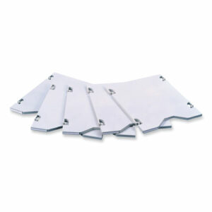 E-Z Sort Additional Mail Trays, 5 Shelves, 11 x 12.5 x 0.5, Gray