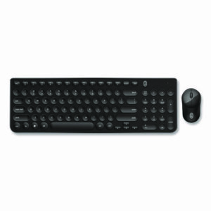 Pro Wireless Keyboard and Optical Mouse Combo, 2.4 GHz Frequency, Black