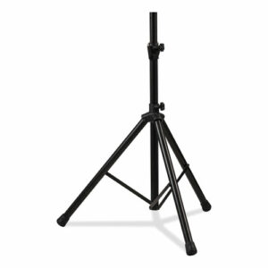 Aluminum Tripod for PRA Series PA Systems, 43" to 69", Black