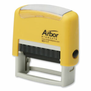 7520012074222, SKILCRAFT Pre-Inked Message Stamp, ORIGINAL, Blue