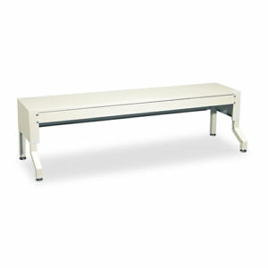 E-Z Sort Satellite Mail Station Base, 57.5 x 18.25 x 14 to 19, Gray