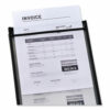 Heavyweight Ticket Holder, Top Load 9 x 12 Insert, Clear Front, Black Border, 25/Pack - Image 3