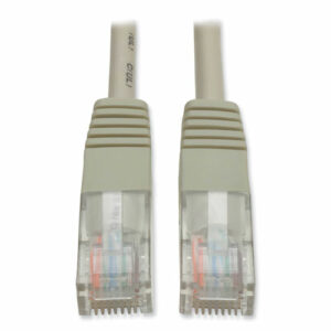 CAT5e 350 MHz Molded Patch Cable, 25 ft, Gray