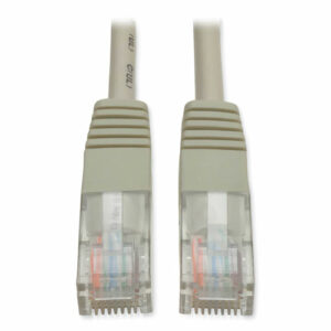 CAT5e 350 MHz Molded Patch Cable, 50 ft, Gray