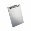 Redi-Rite Aluminum Storage Clipboard, 1" Clip Capacity, Holds 8.5 x 11 Sheets, Silver - Image 5