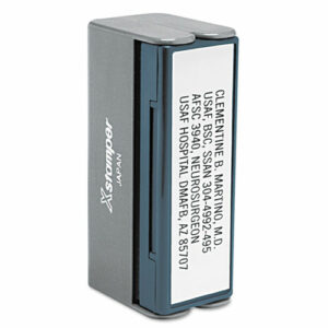 ECO Custom Message Stamp, N42, Pre-Inked/Re-Inkable