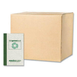 Little Green Memo Book, Narrow Rule, Gray Cover, (60) 5 x 3 Sheets, 48/Carton