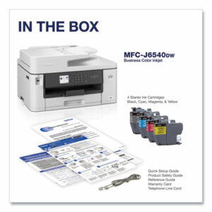 MFC-J6540DW Business Color All-in-One Inkjet Printer, Copy/Fax/Print/Scan