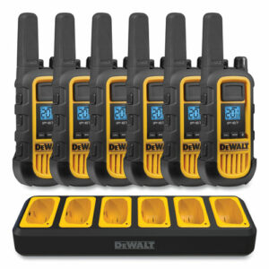 DXFRS800BCH FRS Two-Way Radios, 2 W, 22 Channels, 6/Pack