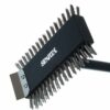 Sparta Broiler Master Grill Brush and Scraper with Handle, Metal Bristles, 30.5" Black Wood Handle - Image 4